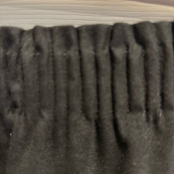 J Crew Size 00 Solid Black Paperbag Sidewalk Wool Blend Mini Skirt Pull On 95435 - Picture 6 of 14